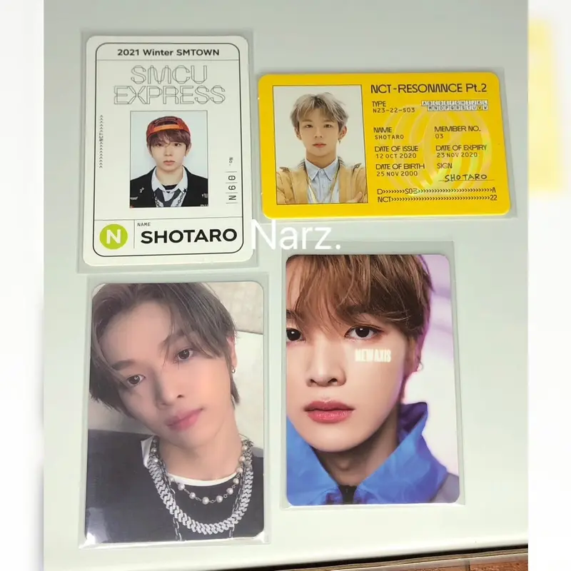 Photocard Sungchan Shotaro NCT 0