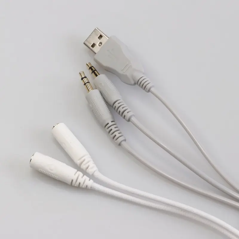 【FREE SPLITTER】Rexus F30 Vonix LED RGB Gaming Headset Microphone Earphones Headphones Earphone 6