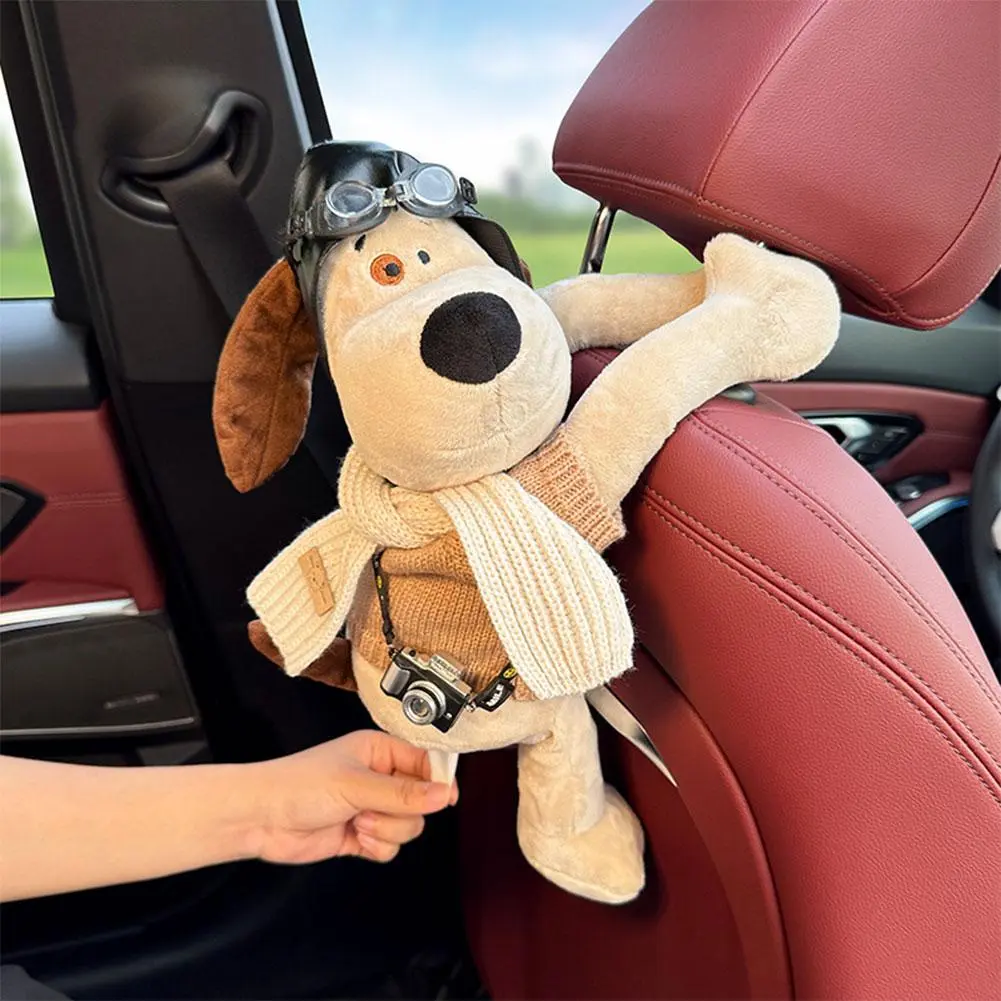 กล่องทิชชู่แขวนหลังเก้าอี้รถ, การออกแบบการ์ตูนอนิเมะ Gromit, ตุ๊กตาผ้ากำมะหยี่น่ารัก, ตกแต่งอัตโนมัติ, อุปกรณ์ตกแต่งภายใน