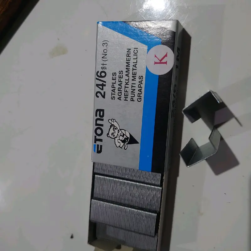 isi Staples ETONA 6 mm PER BOX/DUS 1