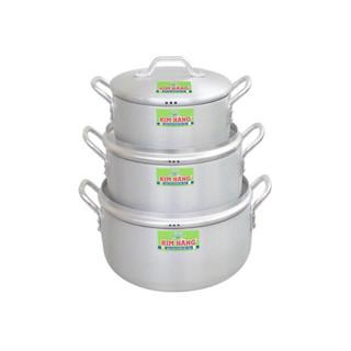 Nồi Nhôm Nhật Kim Hằng Cao Cấp 16cm - 22cm