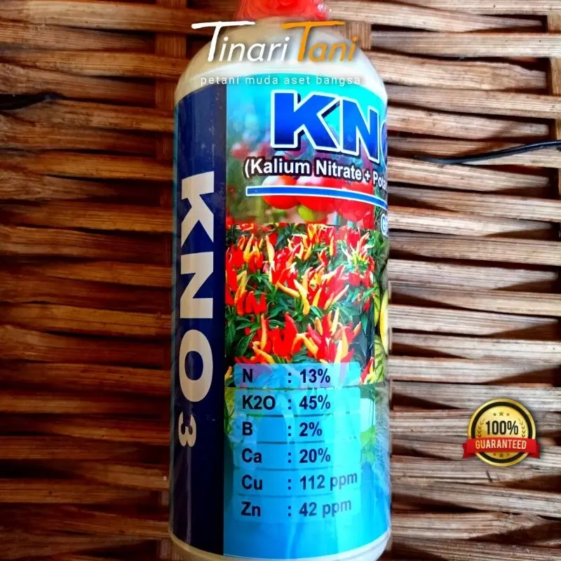 KNO3 GENERATIF Pupuk Kalium Nitrate + Potassium Oxside 1000 ML 100% Original - Tinari 2