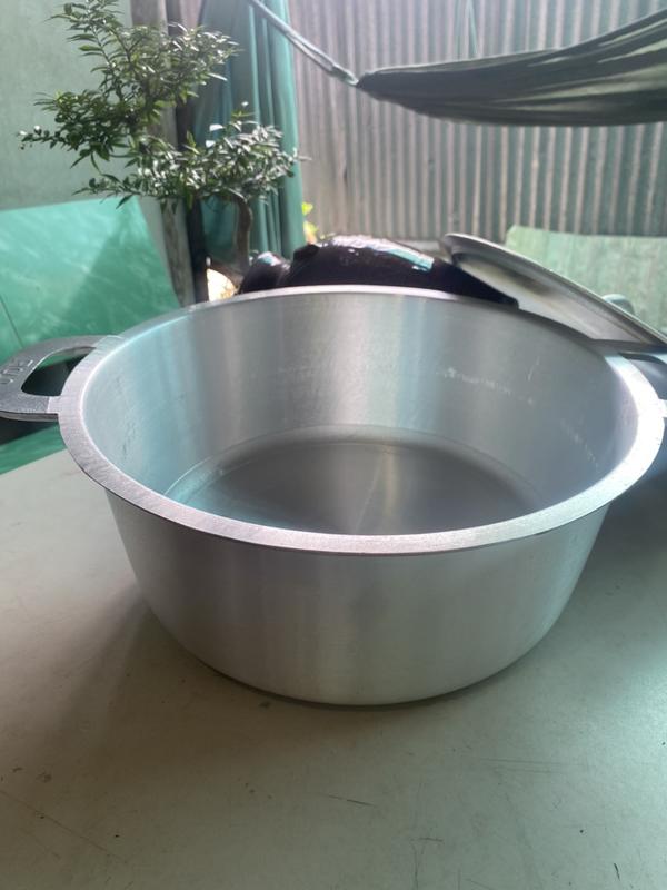 Nồi gang thái số 10 kích thước 36cm sâu lòng 14cm đúc nguyên khối nấu 3,5kg gạo, luộc gà, hầm thịt 5