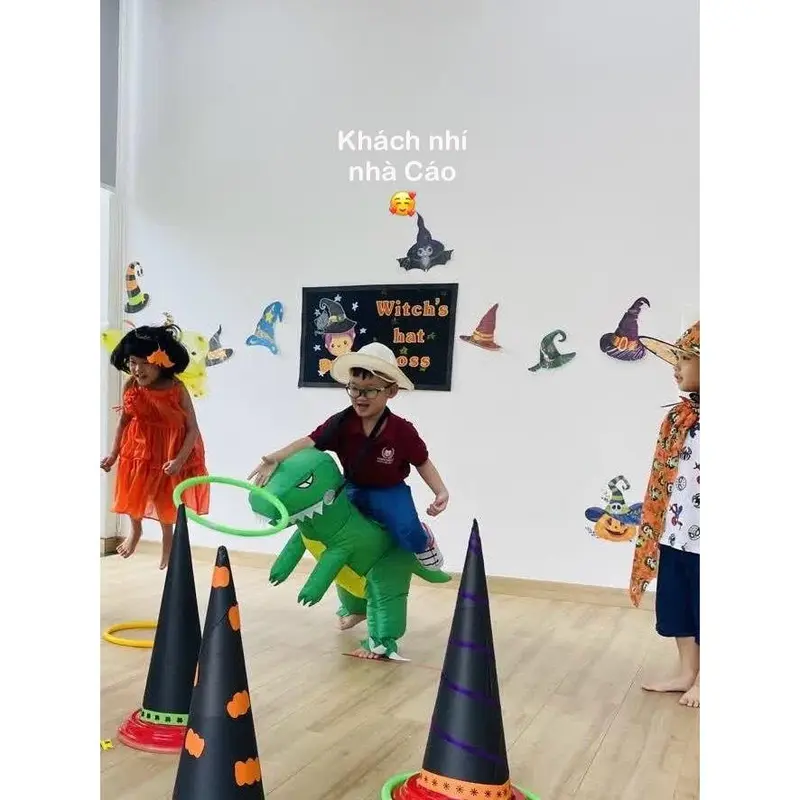 [HỎA TỐC] Trang phục hóa trang Khủng Long T-Rex cho bé trai bé gái Động vật bơm hơi Halloween 5