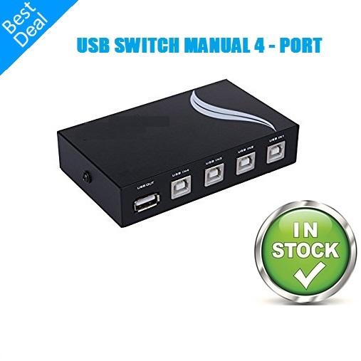 USB Data Switch Printer Usb 4 Port - Shop | Tokopedia