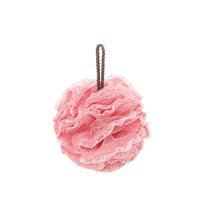 Gambar OHSOME - Solo Corner Bath Ball Shower Puff Pink Lace  Alat Mandi Scrub Badan Halus Lembut Motif Renda - Pink Lace dari OHSOME Homeliving Kab. Bekasi 4 Tokopedia