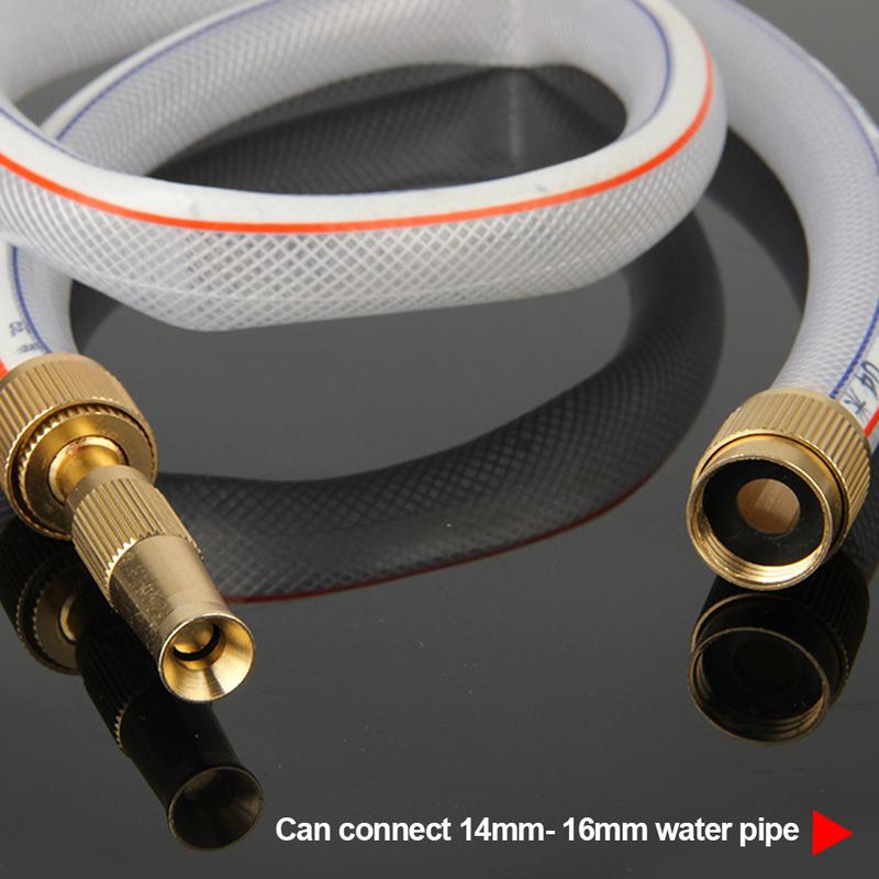 2Pcs Car High Pressure Water Spray Gun Spray Nozzle Washing Machine Nozzle with Quick-connect Connector 3/4" or 1/2" Metal Brass Garden Hose Pipe #452355 3