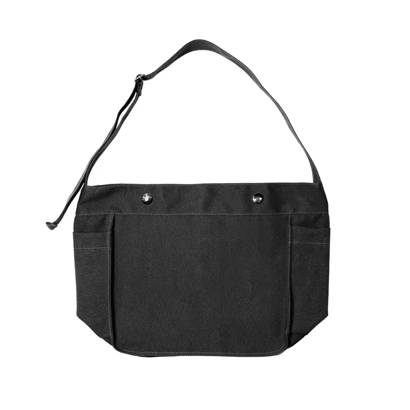 weister Pria sling bag | tas kuliah | tas selempang kanvas | INBL pleasure hitam Slingbag 3