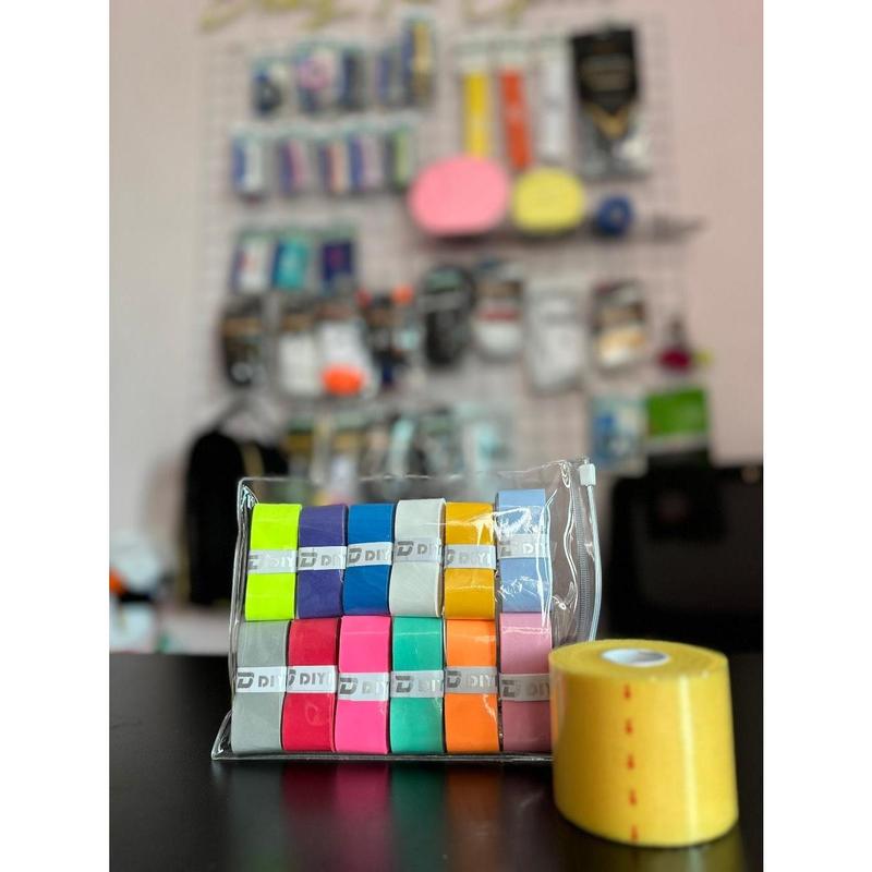 Combo 12 quấn cán DIYI + 1 quấn cốt siêU tiết kiệm , quấn cán cao cấp ,quấn cốt siêu êm vợt  pickleball vợt  pickleball