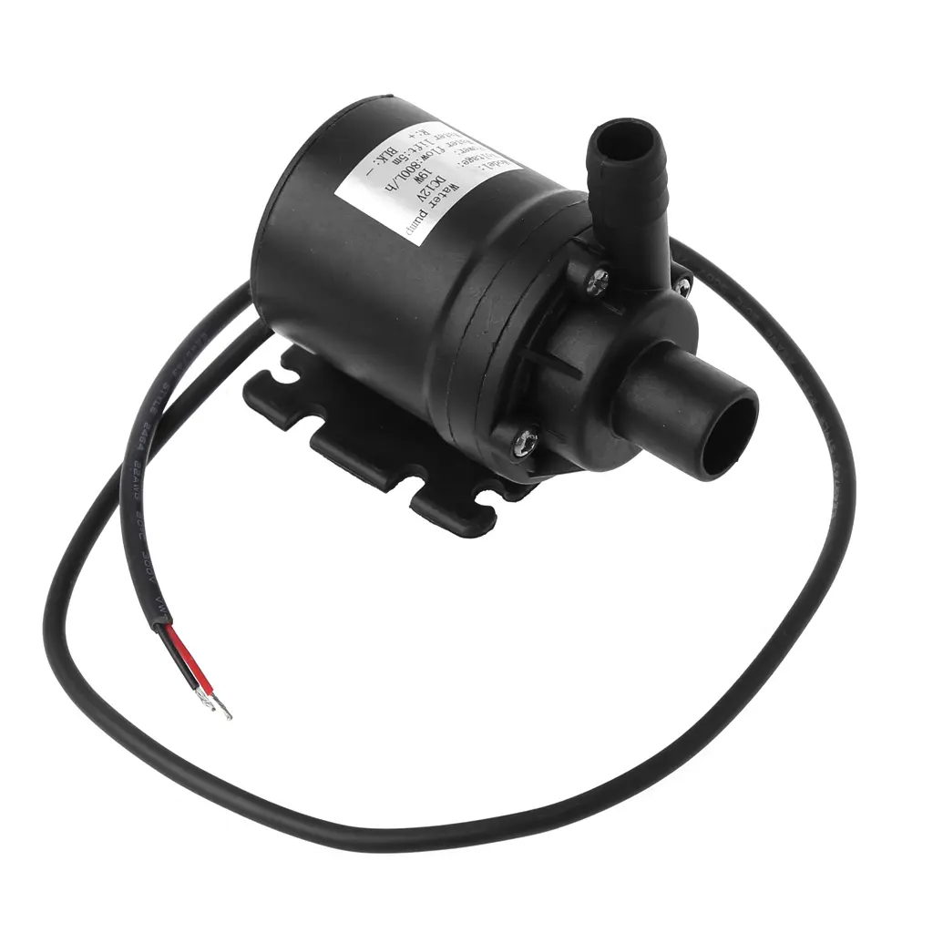 Máy bơm không chổi than không thấm nước, siêu êm, 12V, 20W, 800L / H, Kích thước nhỏ, Thích hợp cho máy lọc nước chìm, Máy bơm phun đài phun nước bể cá