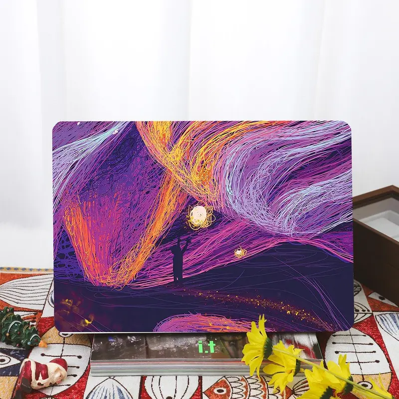 Starry Sky Pattern Laptop Case, Hard Shell Laptop Protective Case, Laptop Protector Cover Compatible with MacBook Air 13/15 & Pro 13-16 Inch 0