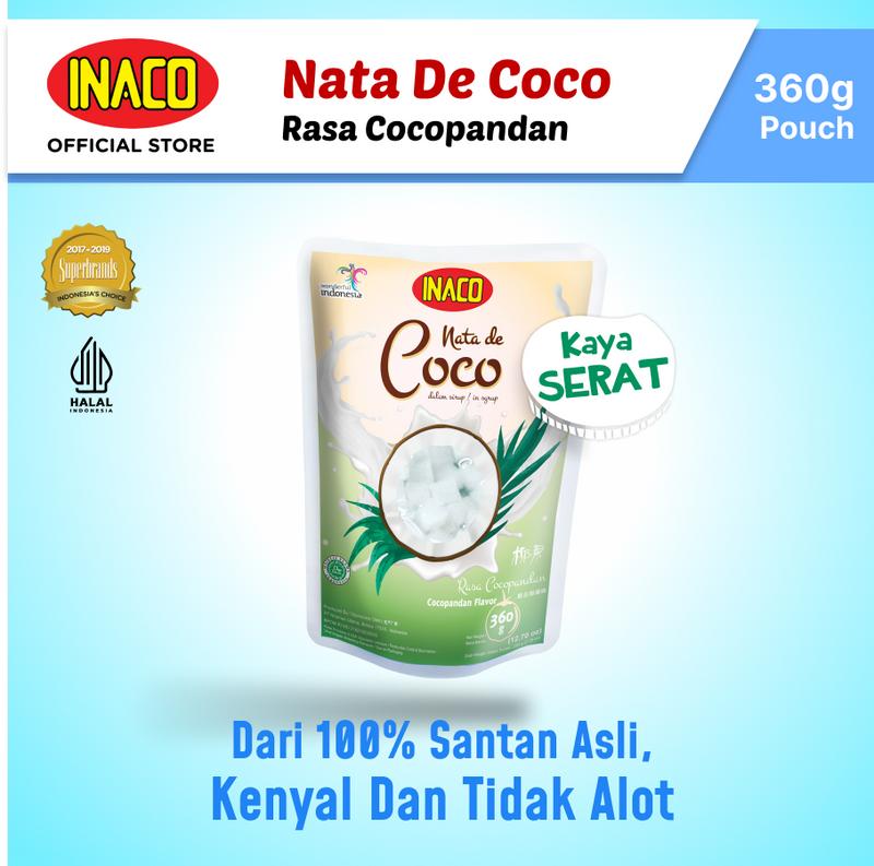 INACO Nata De Coco 360 gr Pouch 3