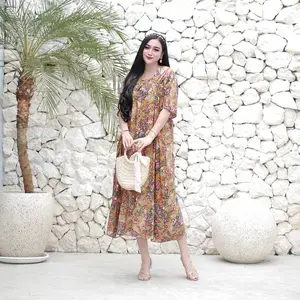 DASTER FUJI JUMBO XXXXL LD 130 MUAT BB 100 KILO DASTER FUJI BAHAN RAYON DASTER FUJI ESMERALDA MOTIF TERBARU Bunga Wanita Busui