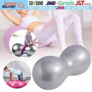Anti Burst Peanut Ball Yoga Gym Pilate Sport Ball  Bola Kesehatan Bola Olahraga Bola Hamil