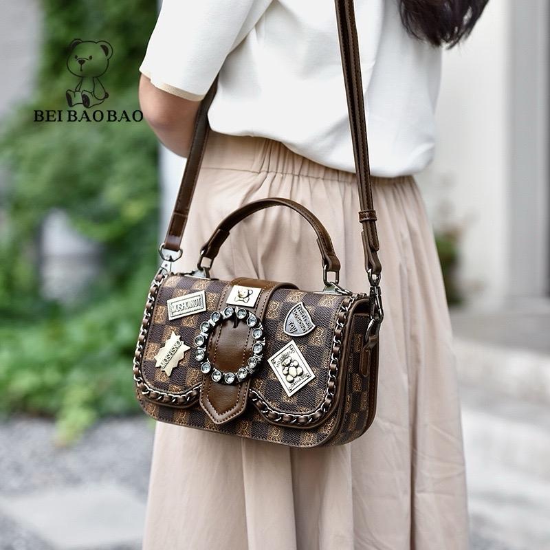 Túi Khuy Tròn Đá Siêu Xịn Sò Size 21 đẹp đẳng cấp Nữ 4