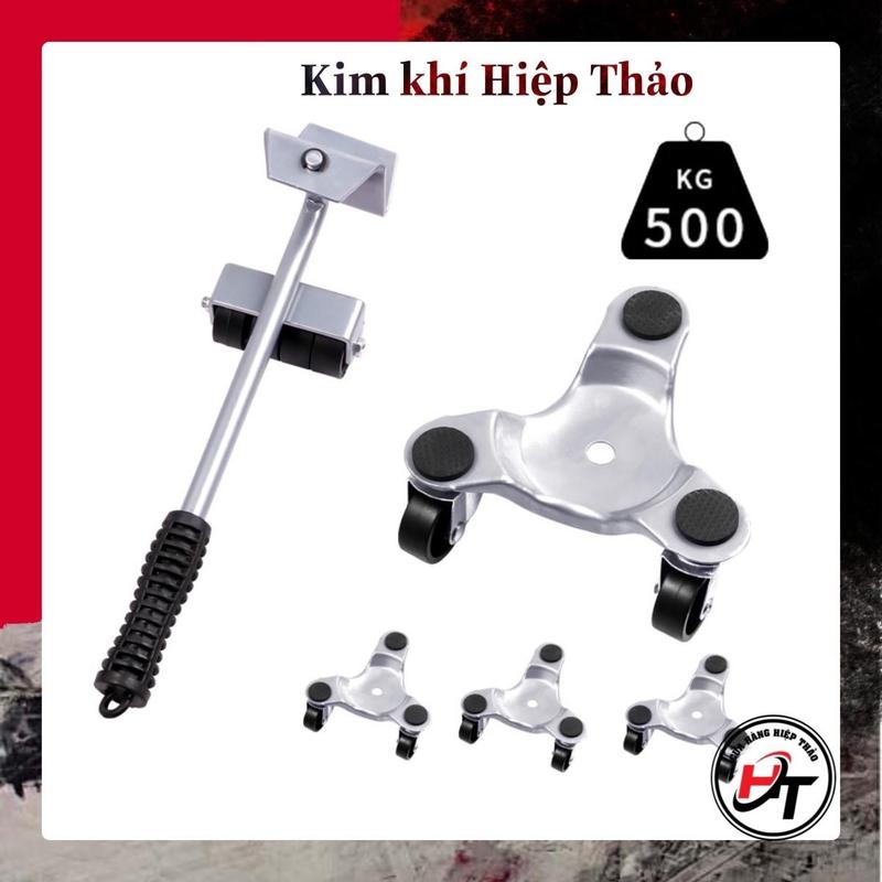  Bộ dụng cụ nâng đồ trong nhà bánh xe di chuyển vật nặng đa năng thông minh DCDCDN-500 