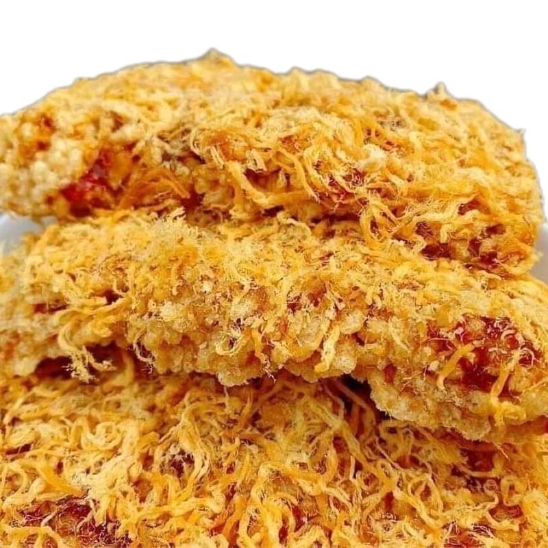 Cơm cháy chà bông loại bể túi 1kg ăn vặt - Sản phẩm ăn vặt Snack Food Thức Ăn Thức Ăn