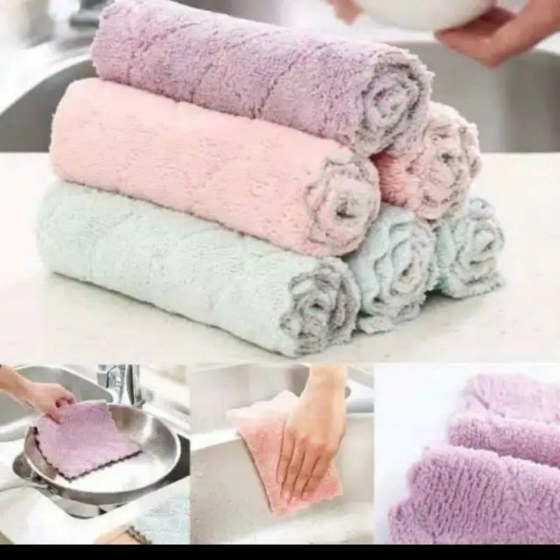 Afnansa - Lap Dapur Microfiber Penyerap Air Dan Minyak 1