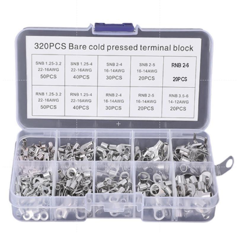 Đầu cos điện tròn RNB và cos xẻ SNB - hộp 320 chiếc - TikTok Shop Vietnam