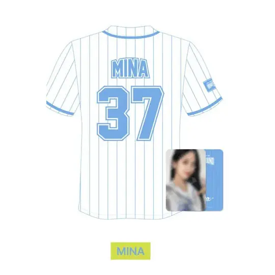 TWICE  9ROUND ユニフォーム　ミナ ⚾️ TWICE JERSEY- 9th Anniversary HOME 9ROUND T Shirt - TikTok