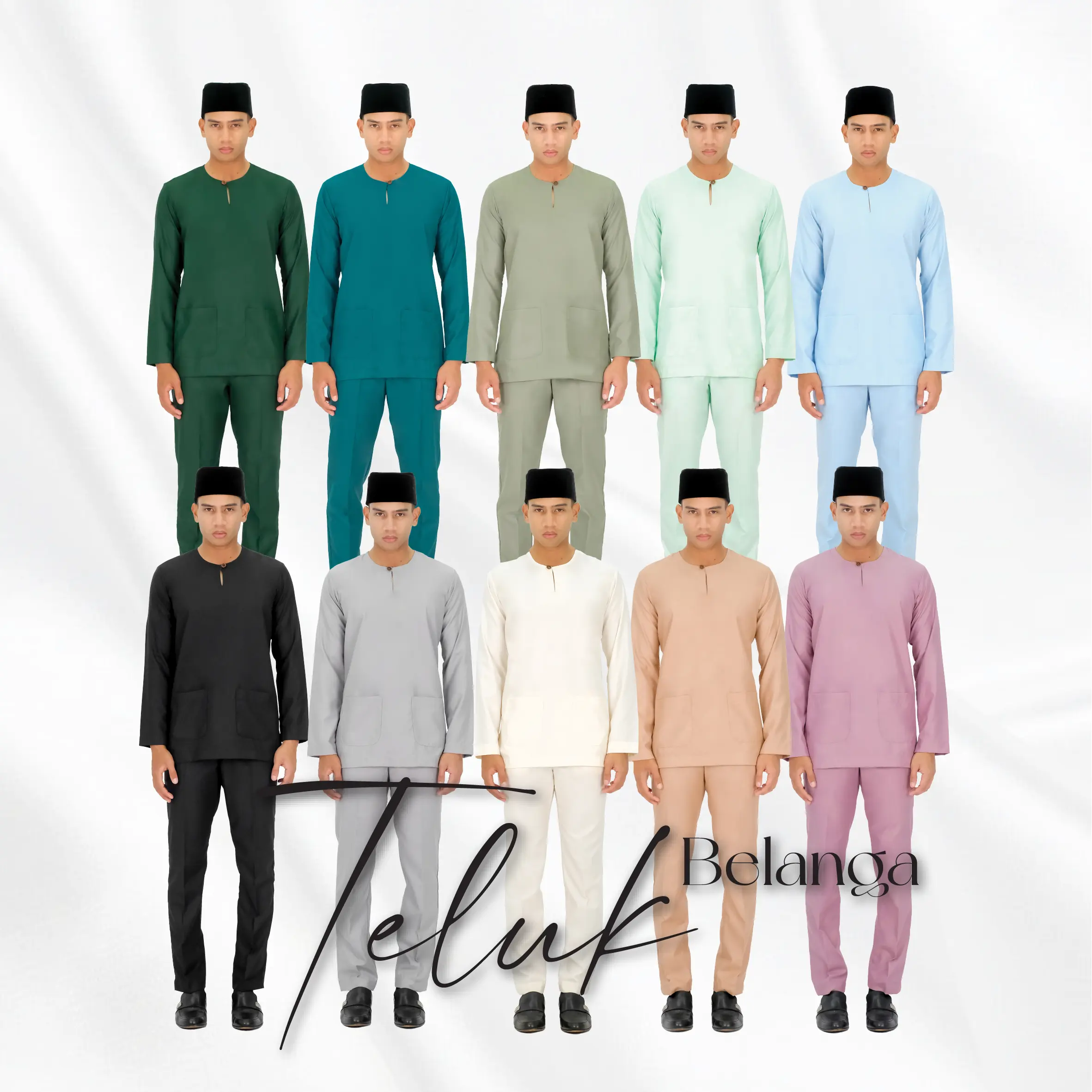 Baju Melayu Teluk Belanga by ADNAA