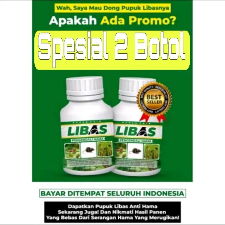 2 Botol rajanya pupuk libas solusi lawan hama 0