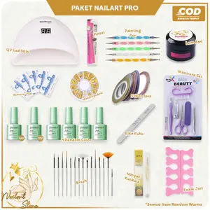 Paket Nailart Pro / Paket Usaha Nailart Pro / Set Nailart