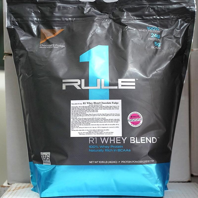Bột Cung Cấp Protein Rule 1 Whey Blend 4.5Kg