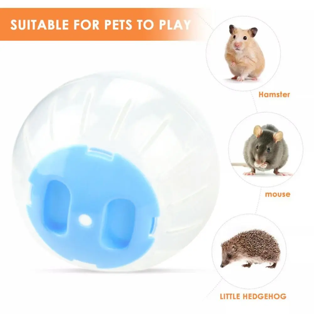 10cm Color Cover Running Ball Small Pet Hamster Toy Running Hamster Exercise Wheel Fitness