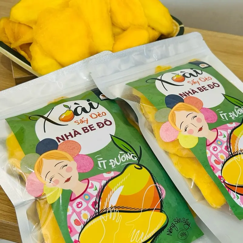 1KG XOÀI MIẾNG CHUA 7 NGỌT 3- NHÀ BE ĐÔ 5