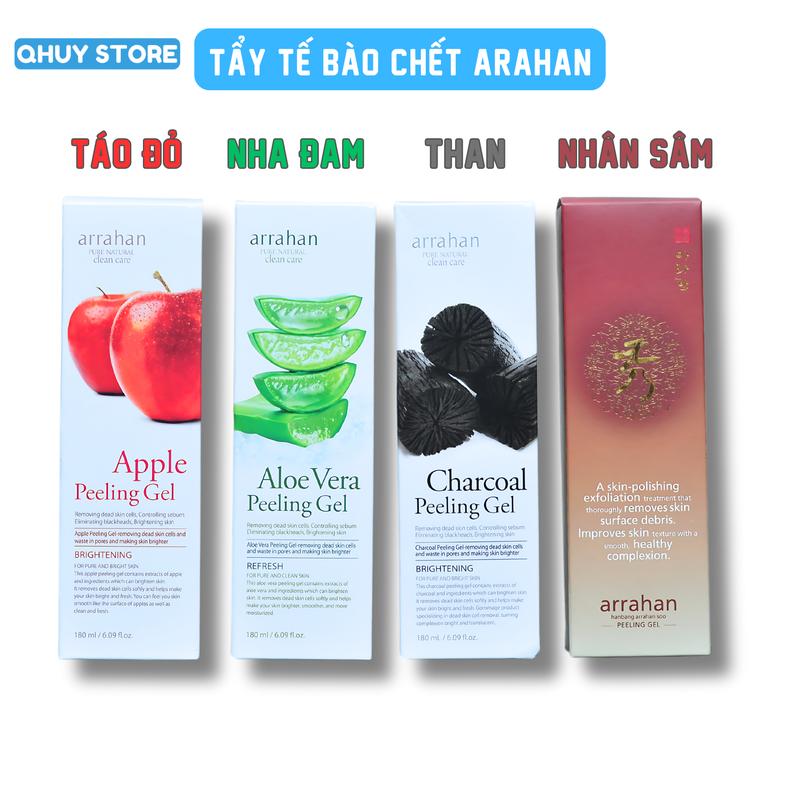 ARAHAN [CHÍNH HÃNG] Tẩy da chết hoa quả Arahan Hàn Quốc 180ml Peel Da Tea