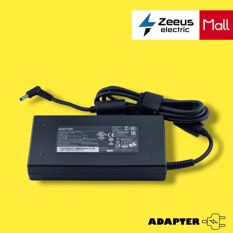 Zeeus Sạc Dùng Cho Laptop MSI Công Suất 120W 20v 6.0a 6.32a 6.15a Chân Kim Nhỏ 4.5mm Kèm Dây Nguồn Hàng New Seal Zex