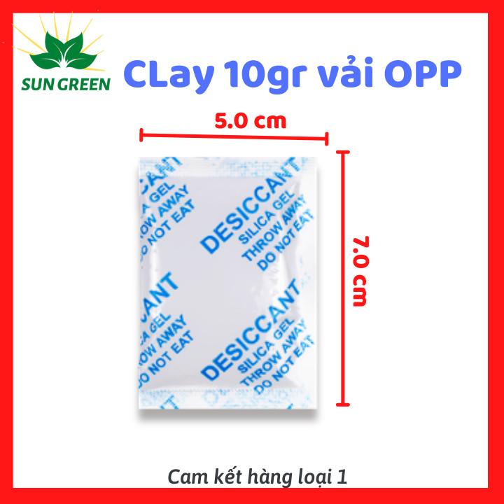 [Hàng loại 1] Gói Hút Ẩm CLAY loại 5/10/20g Clay (Đất sét hoạt tính) - Hạt chống ẩm mốc, khử mùi 1