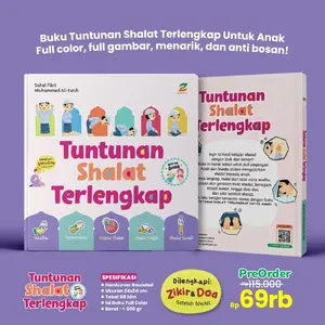 Tuntunan Shalat Terlengkap Untuk Anak | Ziyad Book | Buku Anak