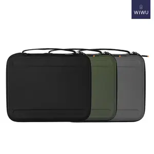 Tas Tablet Bag WiWU Parallel Hardshell 11" / 12.9" iPad / Tab Storage Travel Case Sleeve Case