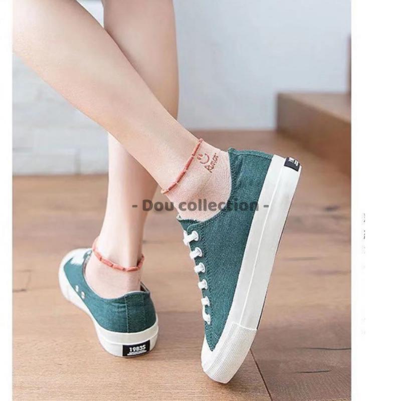 Product Introduction of [Nowship2h] Tất Vớ Nữ Cổ Ngắn Unisex Cotton Họa Tiết SMILE Phong Cách Hàn Quốc Dễ Thương - Mã TV014 37