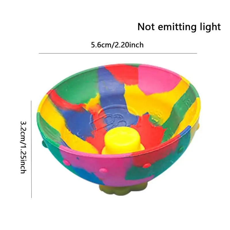 Bouncing Toy, Multicolor Rotating Bouncing Bowl Shaped Fidget Toy, Leisure Toys For Kids And Adults, Valentine's Day Gift 1
