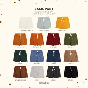 BOHOPANNA - BASIC PANT 2 - CELANA ANAK