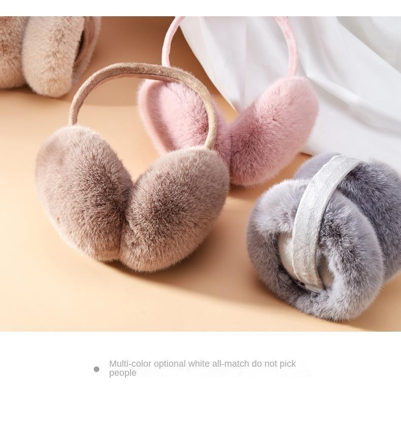 Product Introduction of Bịt Tai Giữ Ấm, Chống Đông, Mũ Tai, Bảo Vệ Tai, Dễ Thương Và Đơn Giản, Mũ Giữ Ấm Tai, Có Thể Gập Lại, Giữ Nhiệt, Thích Hợp Cho Phụ Nữ Và Nam Giới 12