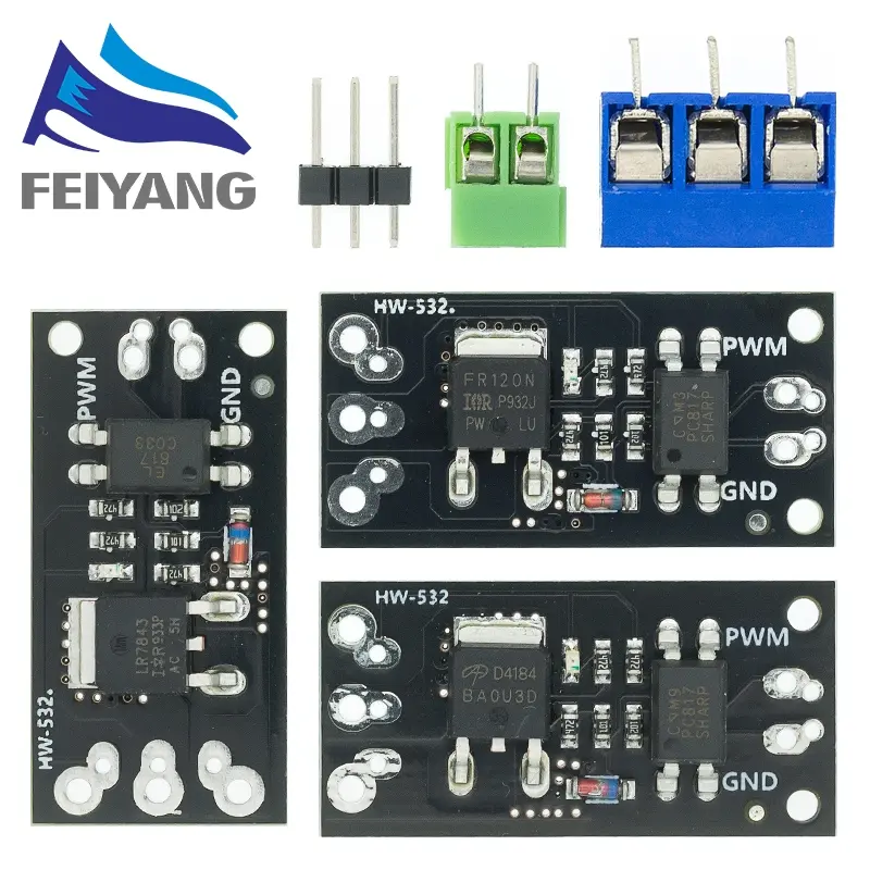 FR120N LR7843 AOD4184 D4184 Isolated MOSFET MOS Tube FET Module Replacement Relay 100V 9.4A 30V 161A 40V 50A Board Module