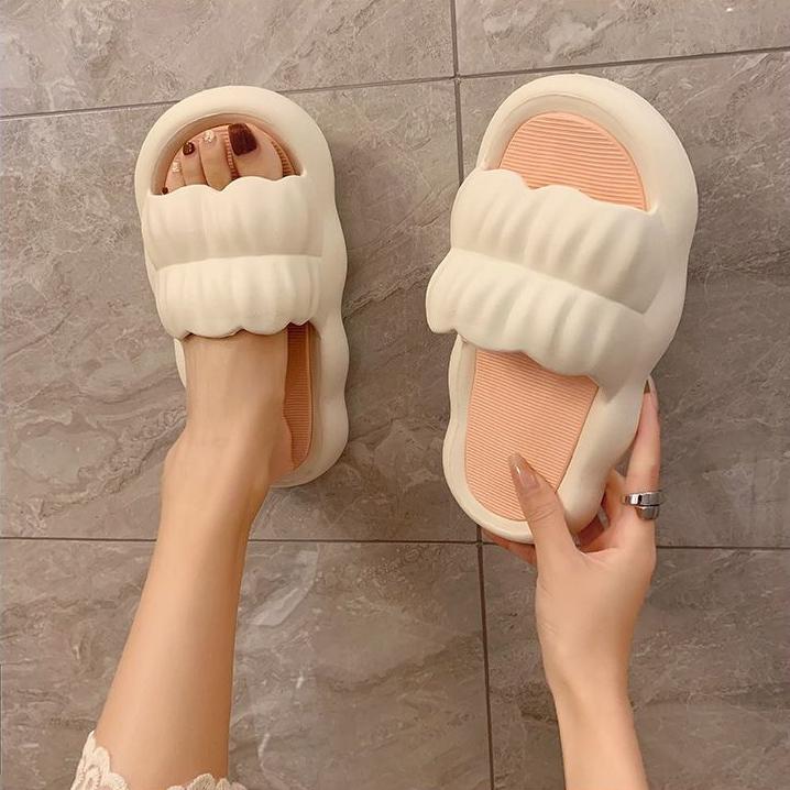Dép bánh mì nữ mùa hè đế dày Trong Nhà Chống Trượt Thoải Mái Thời Trang 5