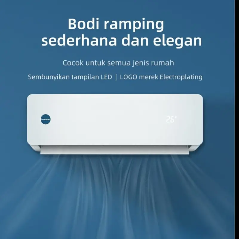 AC CHANGHONG 1/2PK LOW WATT NEW R32 FREE PASANG+ACESORIES MURAH 3
