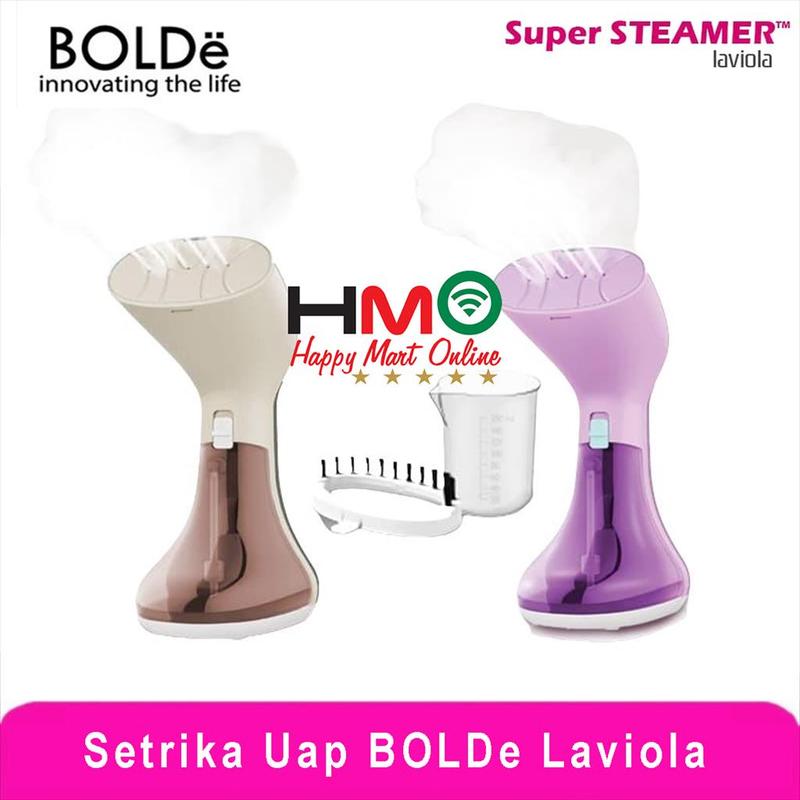 Setrika Uap Bolde Super Steamer Laviola Setrika Gosokan Baju Uap 0