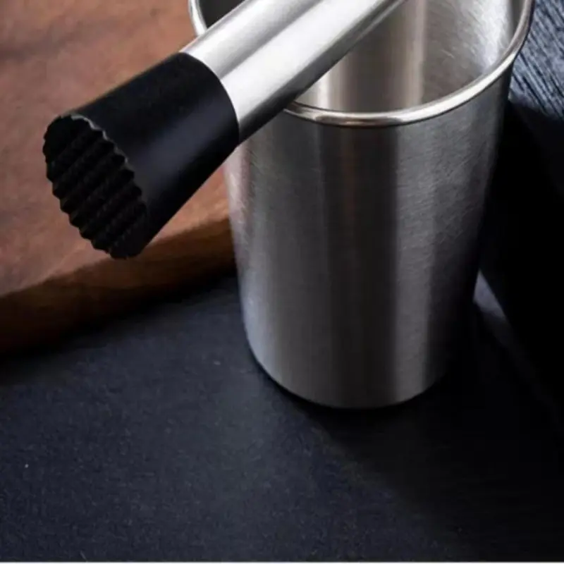 Stainless Steel Cocktail Shaker, Mojito Mint Muddler, Ice Crusher Hammer, Bartenders Barware, Bar Utensils 4
