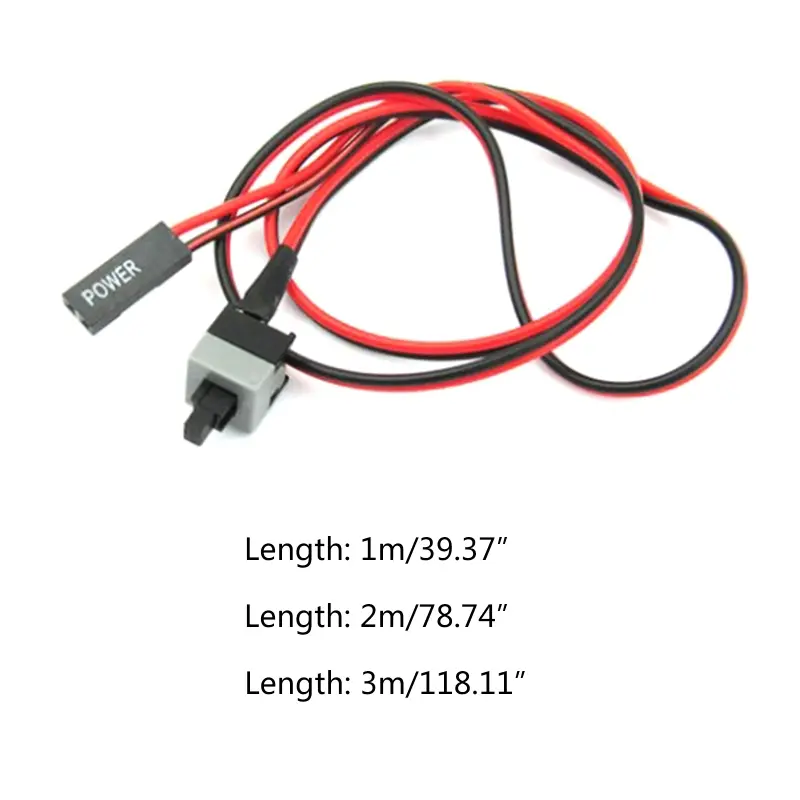 Vỏ Máy Tính Để Bàn, Công Tắc Bật / Tắt / Đặt Lại Bo Mạch Chủ, Dây Nguồn, Nút Nguồn PC, Cáp Nguồn SW 4