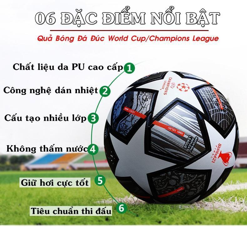 Product Introduction of Banh Bóng Đá Size Số 3 4 5 Chính Hãng King Ball Trái Bóng Trẻ Em Euro Ngoại Hạng Worldcup Cúp C1 Thi Đấu Sân Cỏ Nhân Tạo 2