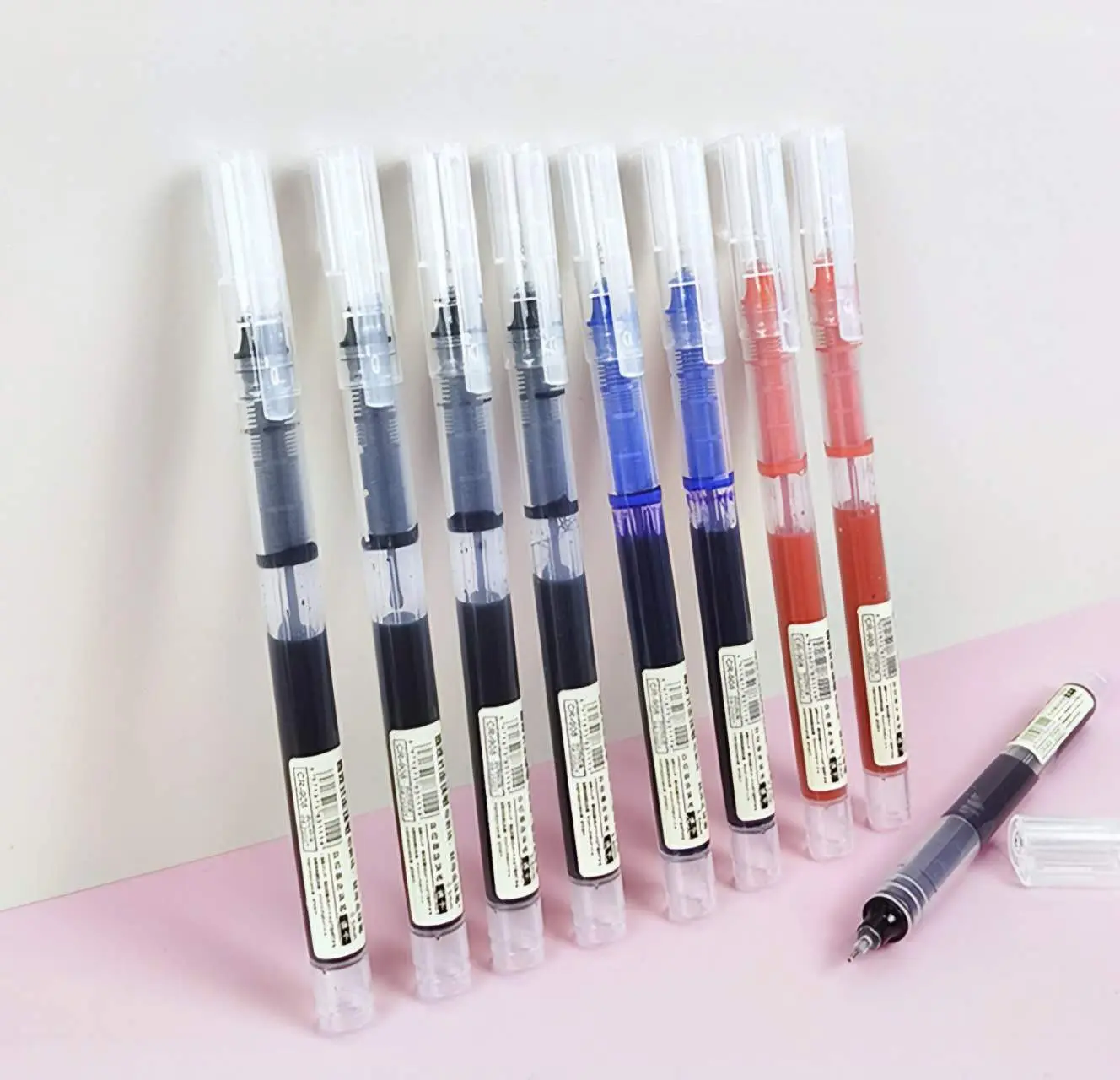 Bút Bi Gel Khô Nhanh Lượng Mực Lớn Ngòi Bút Mảnh  Mực Đều Phù Hợp Với Học Sinh Sinh Viên Và Nhân Viên Văn Phòng