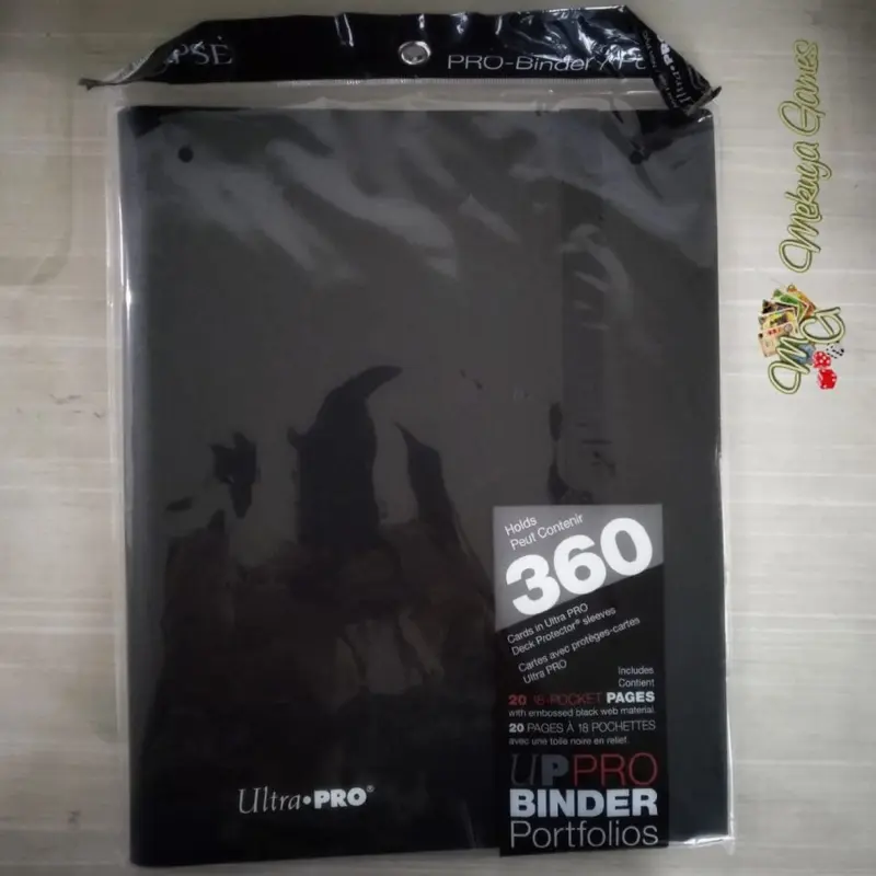 Ultra Pro Eclipse 9-Pocket PRO-Binder Buku Map Sleeves 360 Kartu Pokemon KPOP Magic Sport 2