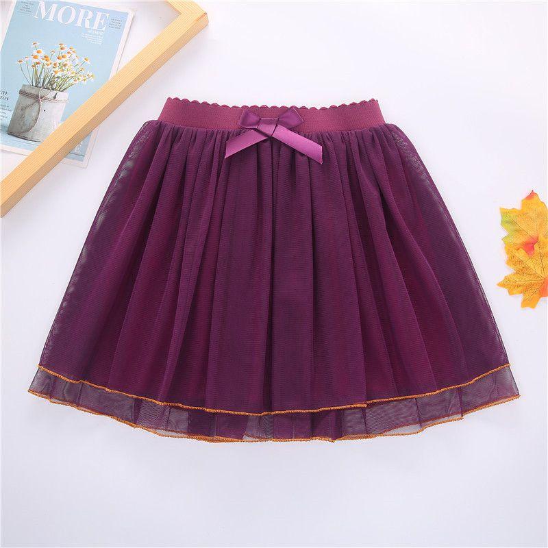 Product Introduction of Summer New Girls' Skirts Sweet Pleated Cake Princess Dress Fashion Half-Length Tulle Skirt Waist Skirt 4
