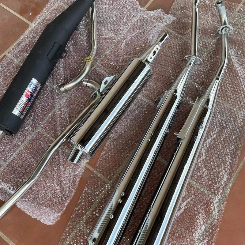 Bô các loại lăn cho xe máy Phụ Tùng Bô Độ xe Độ Pô bô đam móc Wave Dream Sirius chất liệu cao cấp tăng hiệu suất âm thanh